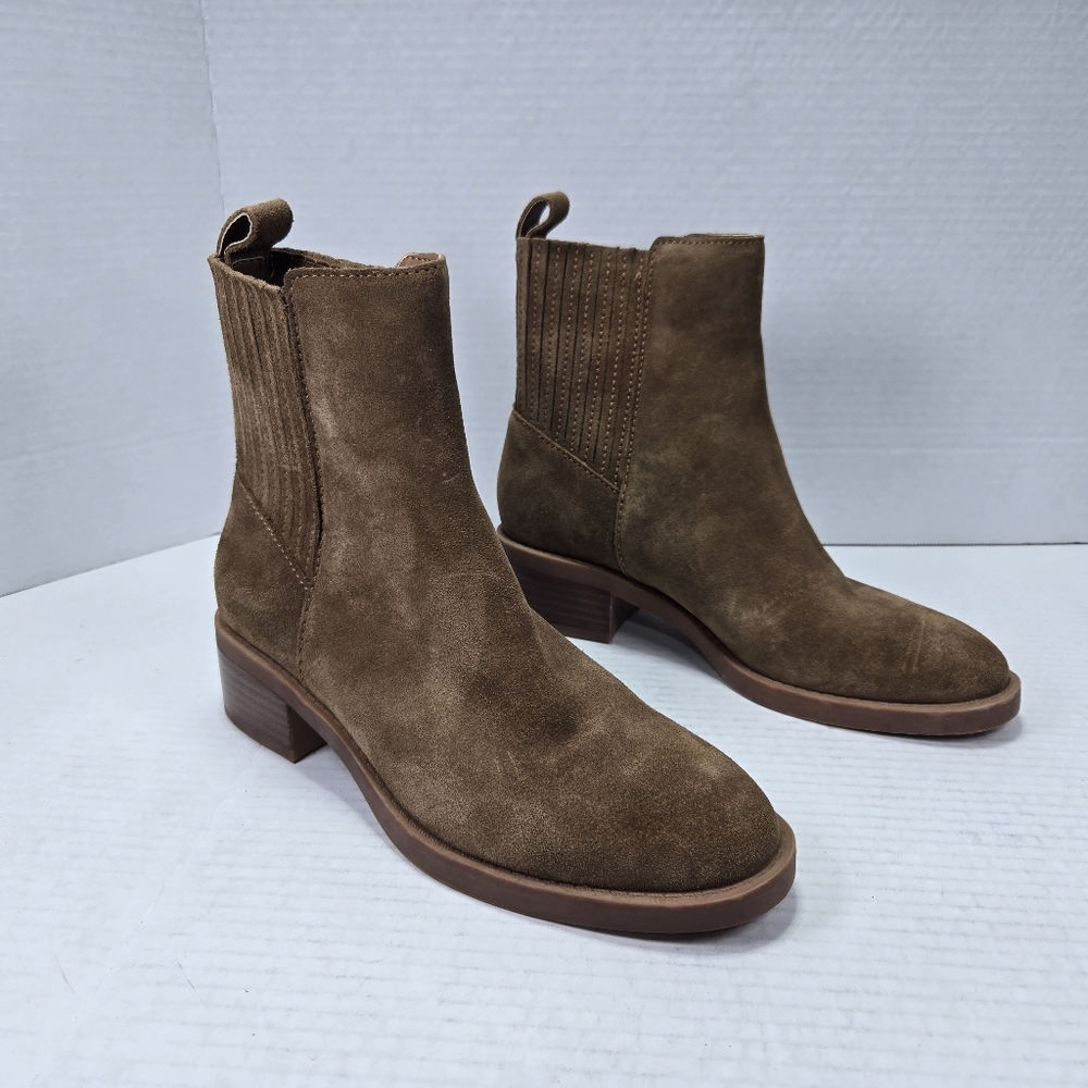 Dolce Vita Brown Suede Ankle Boots